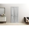 Sartodoors Sliding Closet Bi-fold Doors 56 x 80in, Veregio 7288 Light Grey Oak W/ Frosted Glass, Sturdy Tracks VEREGIO7288BF-OAK-56